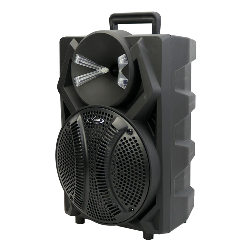 اسپیکر چمدانی بلوتوثی رم و فلش خور VanMaax MX-100 + میکروفون و ریموت کنترل