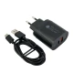 شارژر دیواری فست شارژ Verity AP-2119 2Port QC3.0 4A PD 20W + کابل Type-C