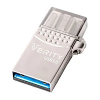 فلش 128 گیگ وریتی Verity O511 Dual Drive OTG Type-C USB3