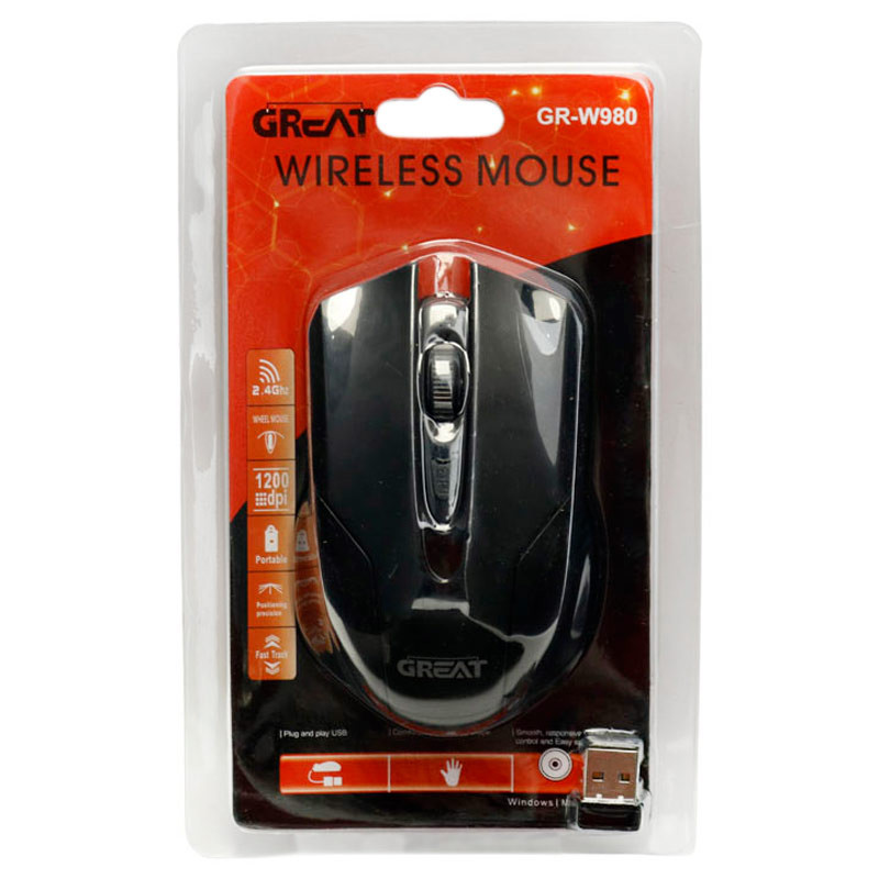 موس بی سیم Great GR-W980