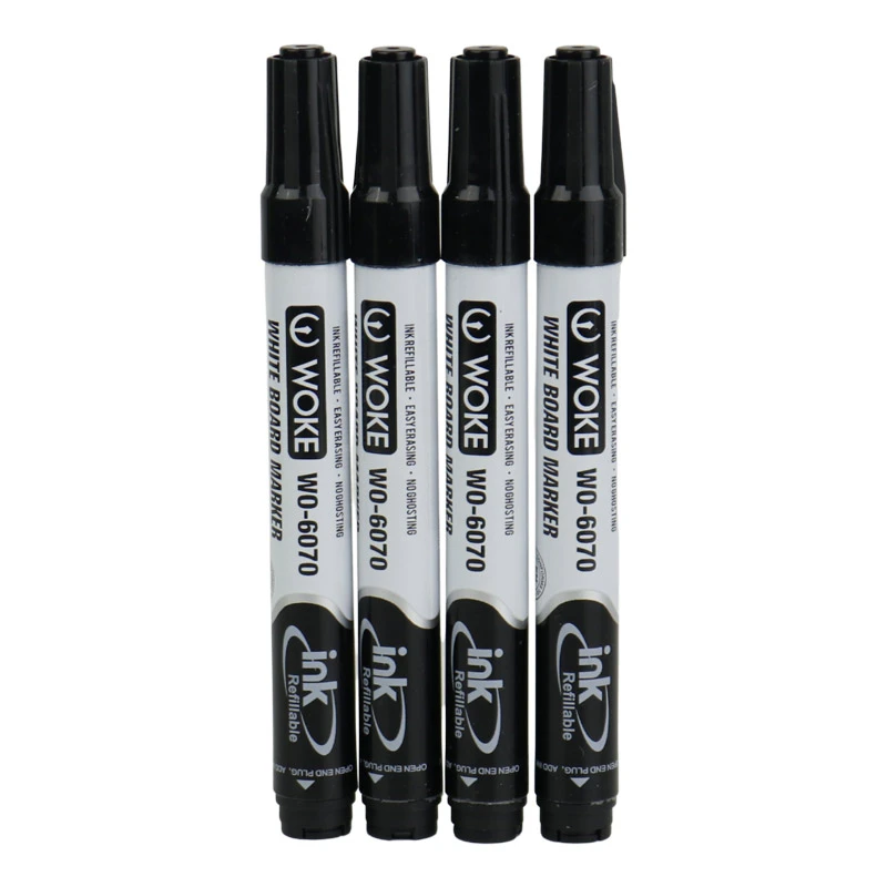 ماژیک وایت برد وک نوک تخت Woke WO-6070 بسته 12 عددی