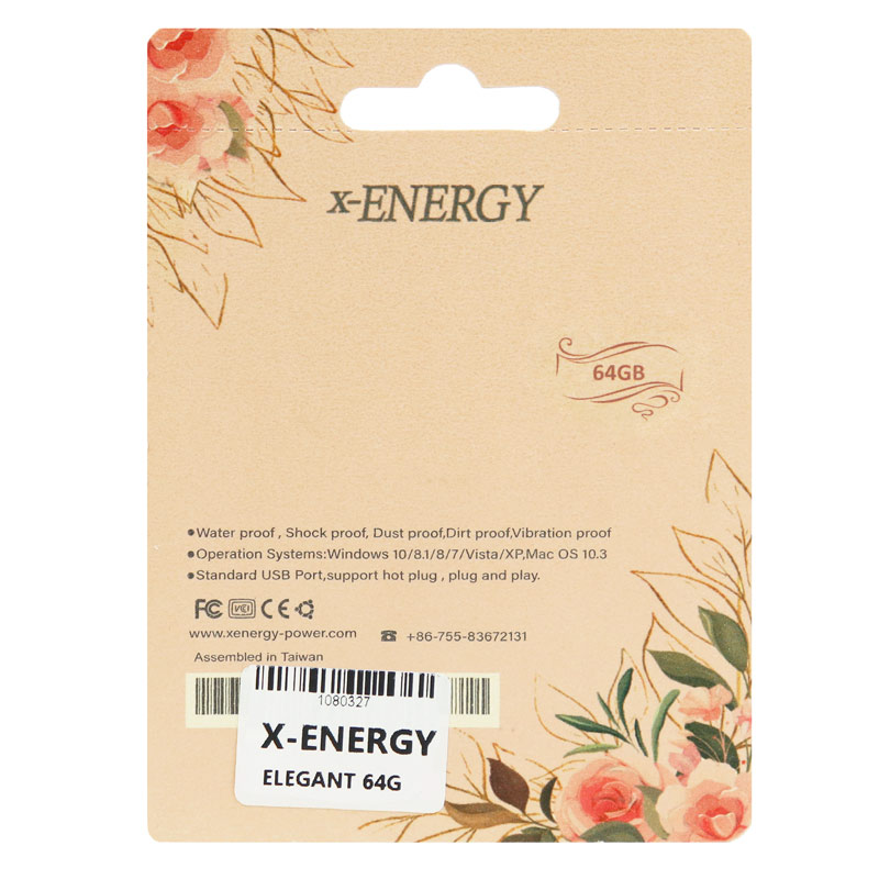 فلش ۶۴ گیگ ایکس انرژی X-Energy Elegant