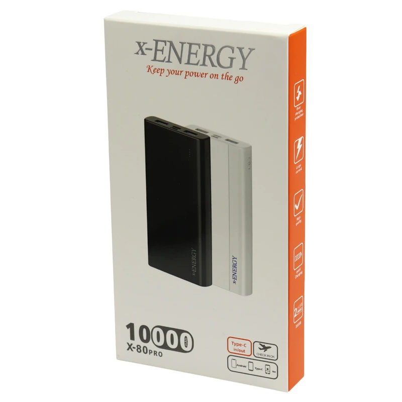 پاور بانک 10000 ایکس انرژی X-Energy X-80 Pro