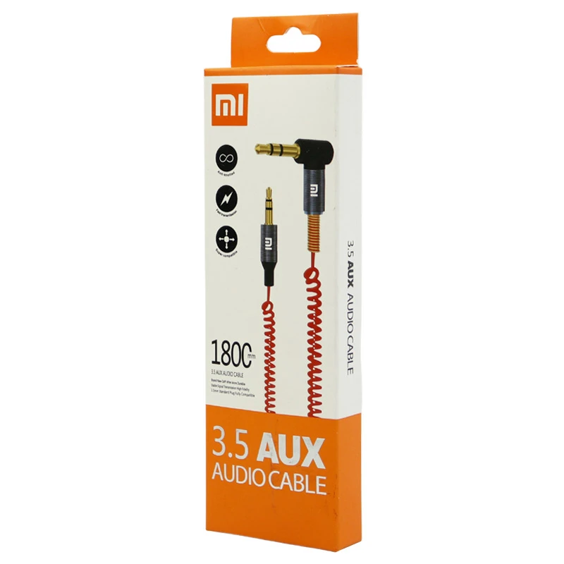 کابل AUX شیائومی Audio یکسر L طول 1.8 متر