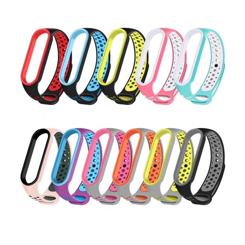 بند سیلیکونی طرح نایک Xiaomi Mi Band 5 / 6