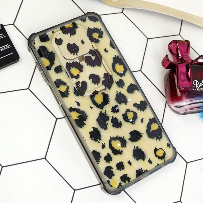 قاب طرحدار محافظ لنزدار کشویی ایربگ دار Xiaomi Redmi Note 9s / Note 9 Pro