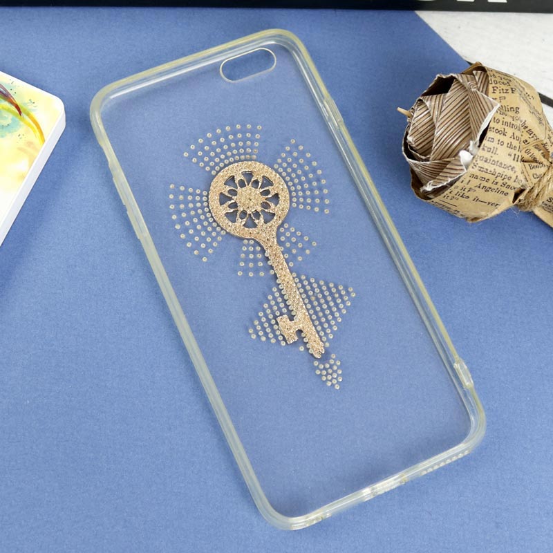 قاب ژله ای نگینی Younicou iPhone 6 Plus / 6s Plus کلید
