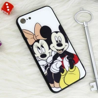 قاب پشت گلسی طرحدار میکی موس iPhone 7/8/SE 2020