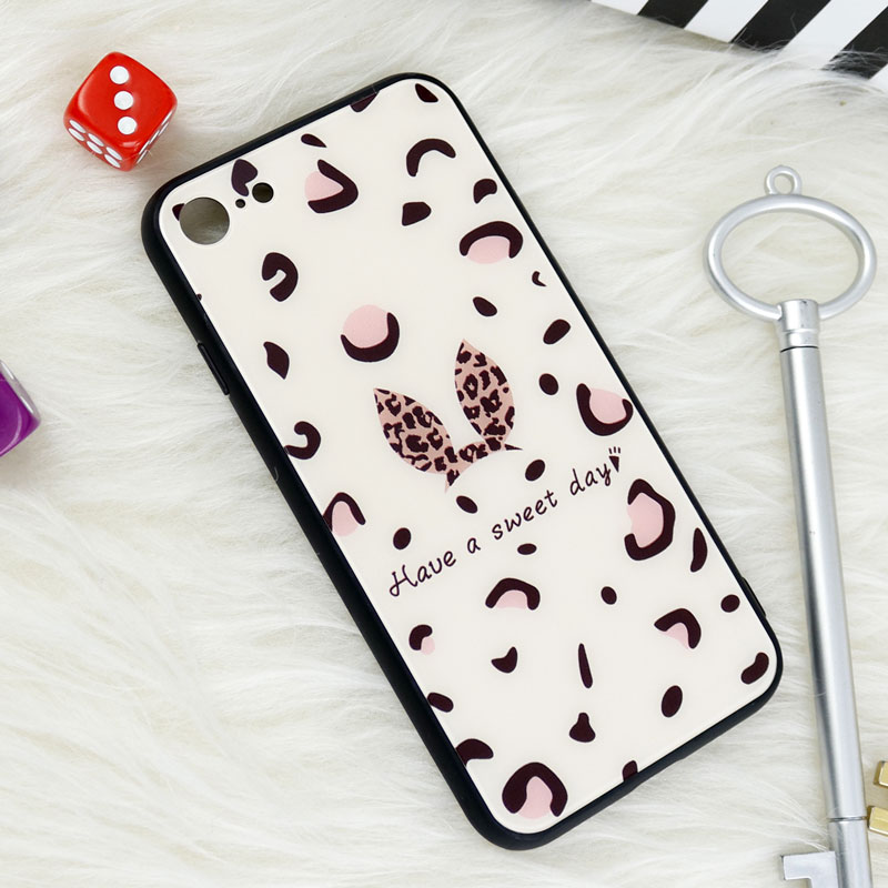 قاب پشت گلسی طرحدار خرگوش iPhone 7/8/SE 2020