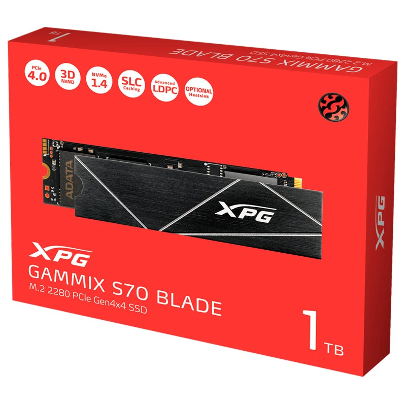 حافظه SSD ای دیتا ADATA XPG GAMMIX S70 Blade 1TB M.2