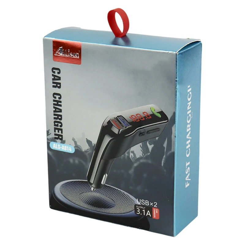 FM Player بلوتوثی + شارژر فندکی Allison ALS-A814