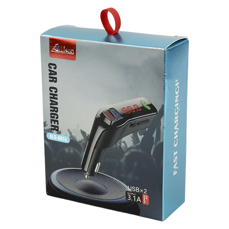 FM Player بلوتوثی + شارژر فندکی Allison ALS-A814