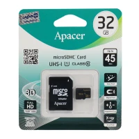 رم میکرو 32 گیگ اپیسر Apacer U1 C10 45MB/s + خشاب