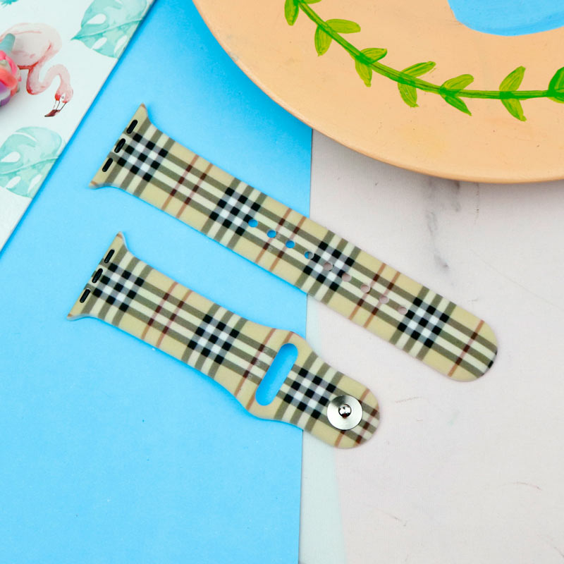 بند سیلیکونی طرحدار Slicto اپل واچ 38/40mm