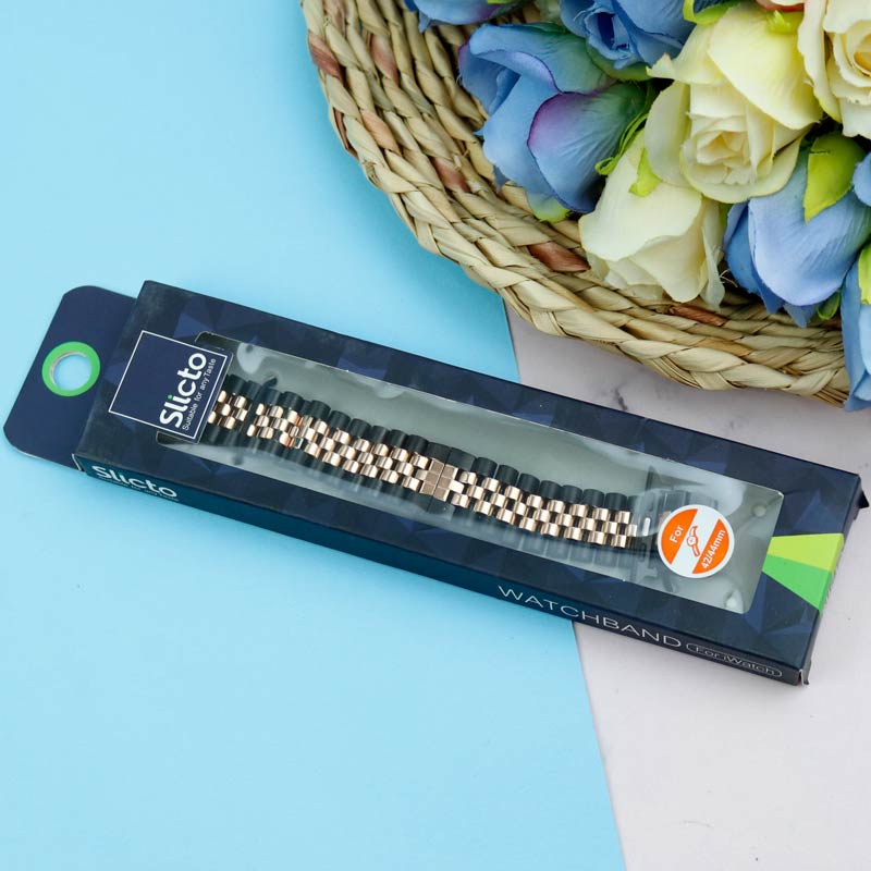 بند طرح لانگینس Slicto اپل واچ 42/44mm