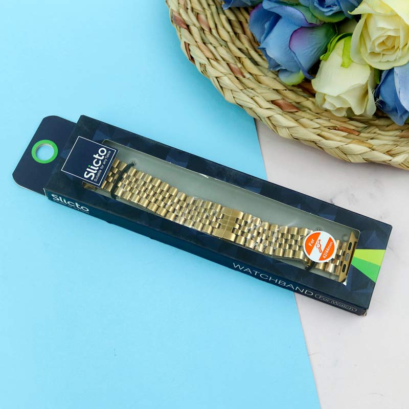 بند طرح لانگینس ساده Slicto اپل واچ 42/44mm