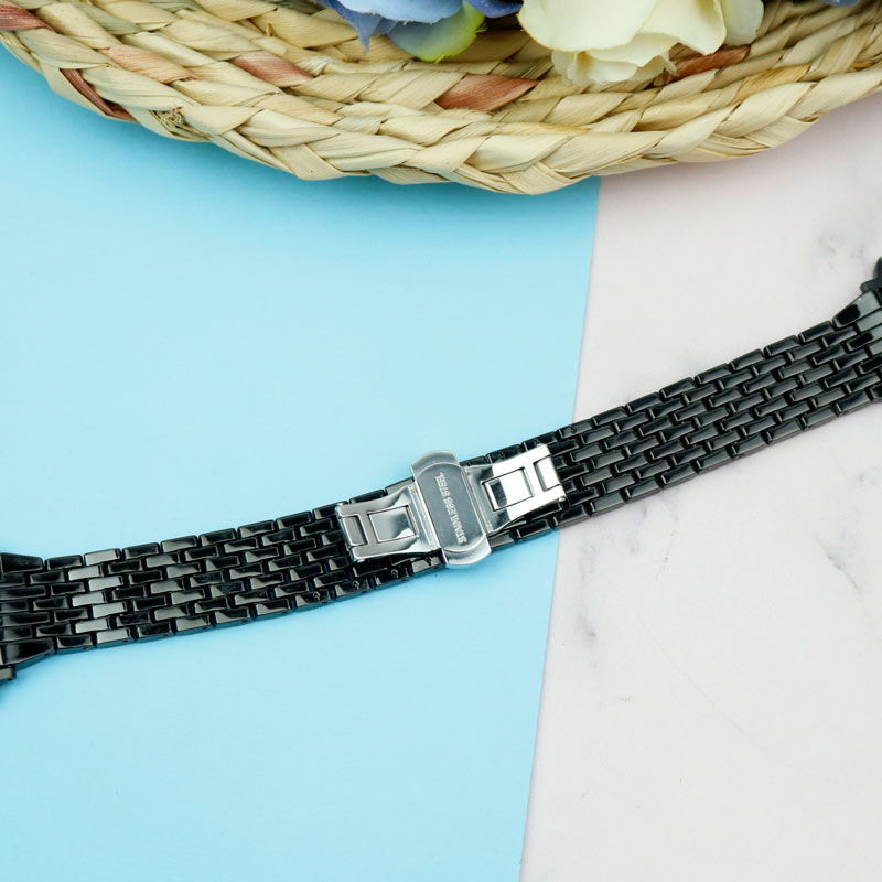 بند طرح W4 نگین دار Slicto اپل واچ 38/40mm