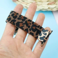 بند Slicto Milanese اپل واچ 42/44mm پلنگی