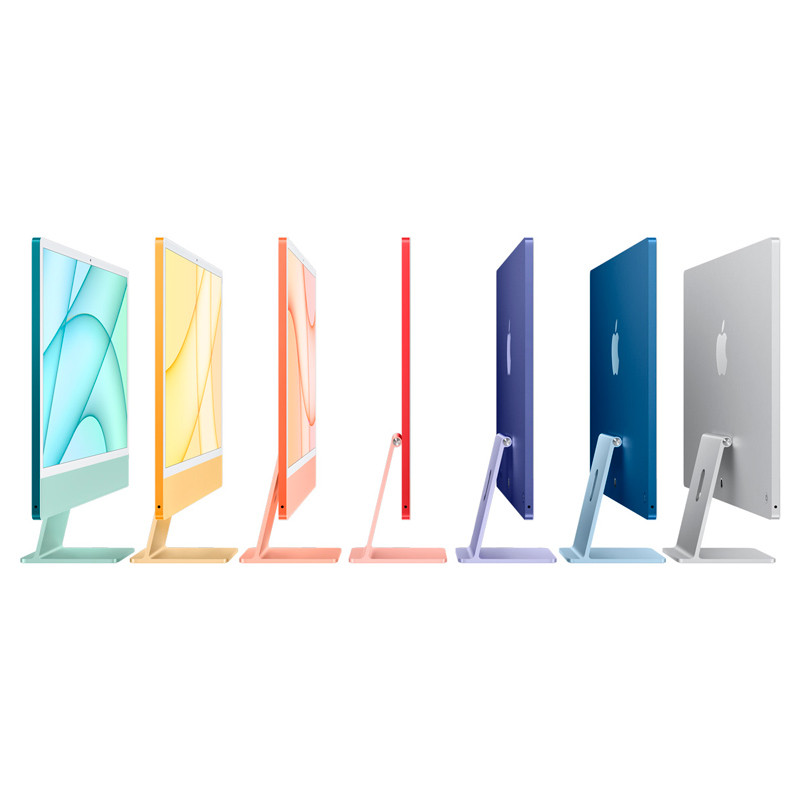 آل این وان Apple iMac 2021 M1 (8-core) 8GB 512GB SSD Apple 24″ 4.5K