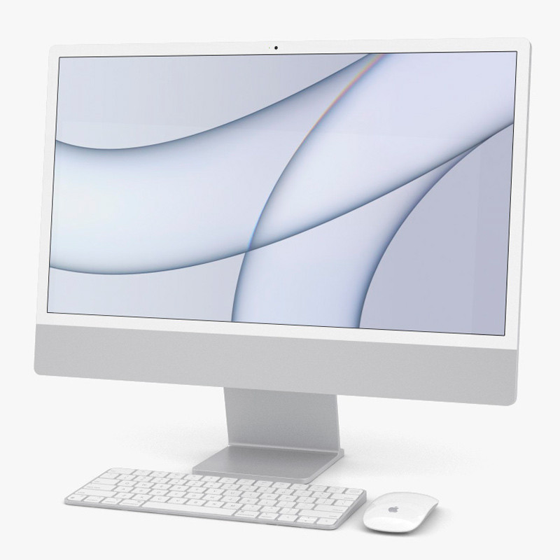 آل این وان Apple iMac 2021 M1 (8-core) 8GB 512GB SSD Apple 24″ 4.5K