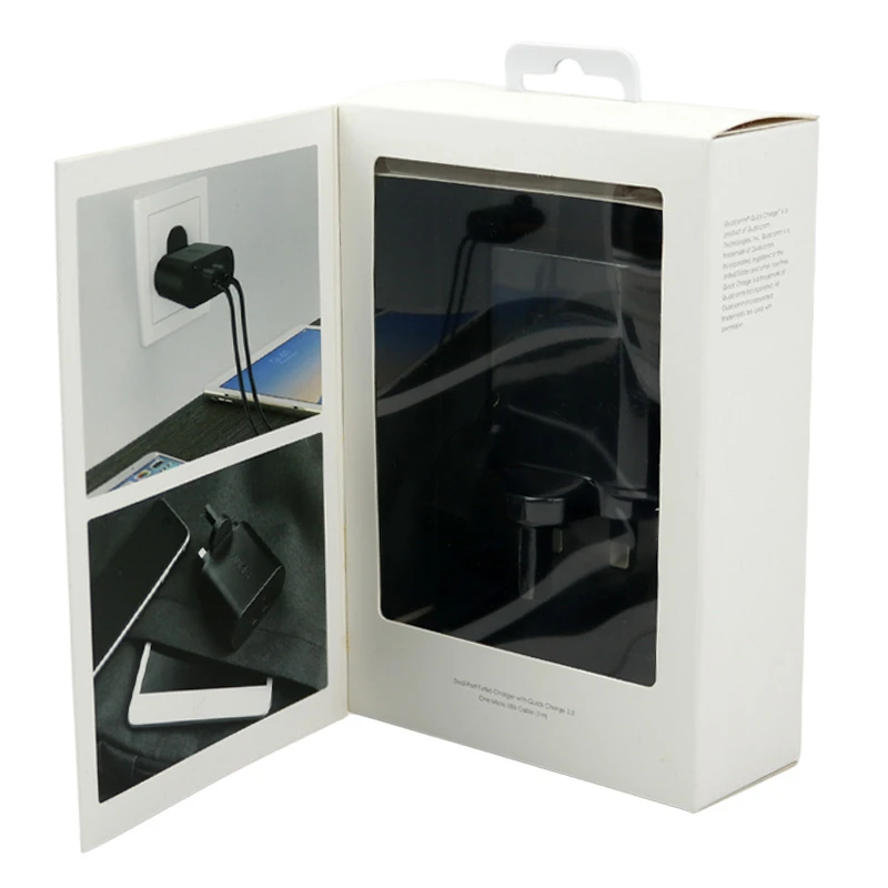 شارژر دیواری فست شارژ Aukey PA-T16 2Port 3A QC3 PD 36W + کابل میکرو یو اس بی