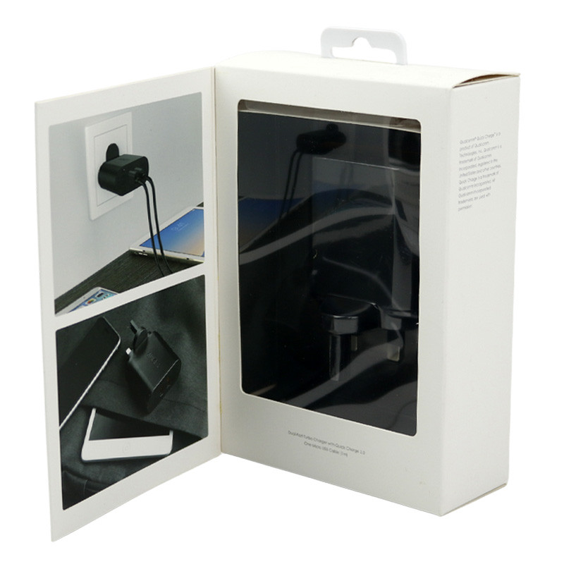 شارژر دیواری فست شارژ Aukey PA-T16 2Port 3A QC3 PD 36W + کابل میکرو یو اس بی