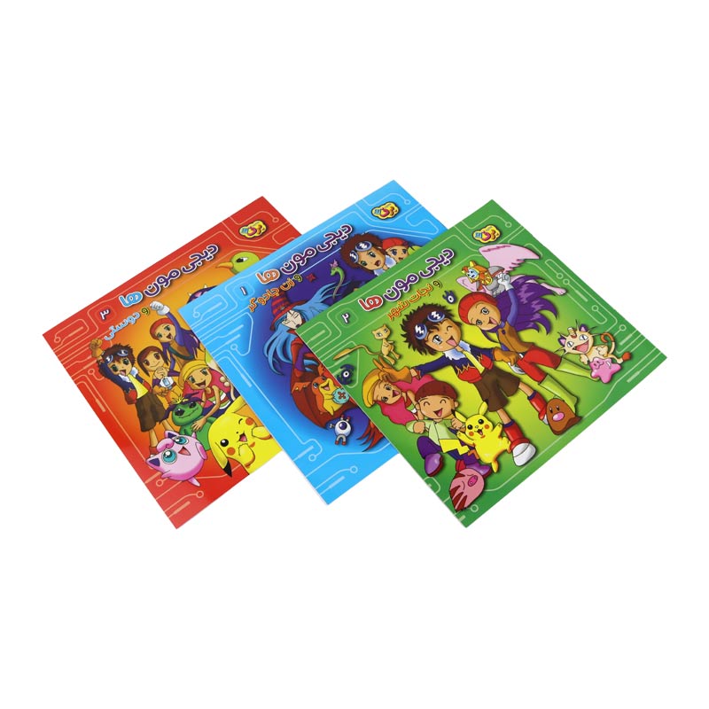 کتاب داستان دیجی مون ها برف بسته 3 عددی