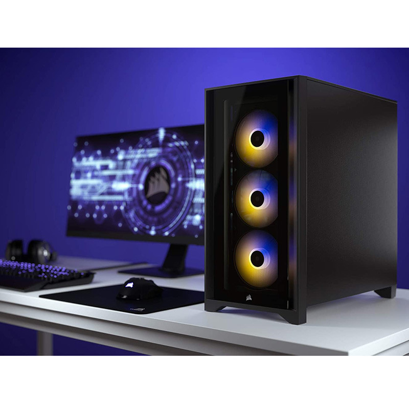 کیس کامپیوتر کورسیر Corsair iCUE 4000X