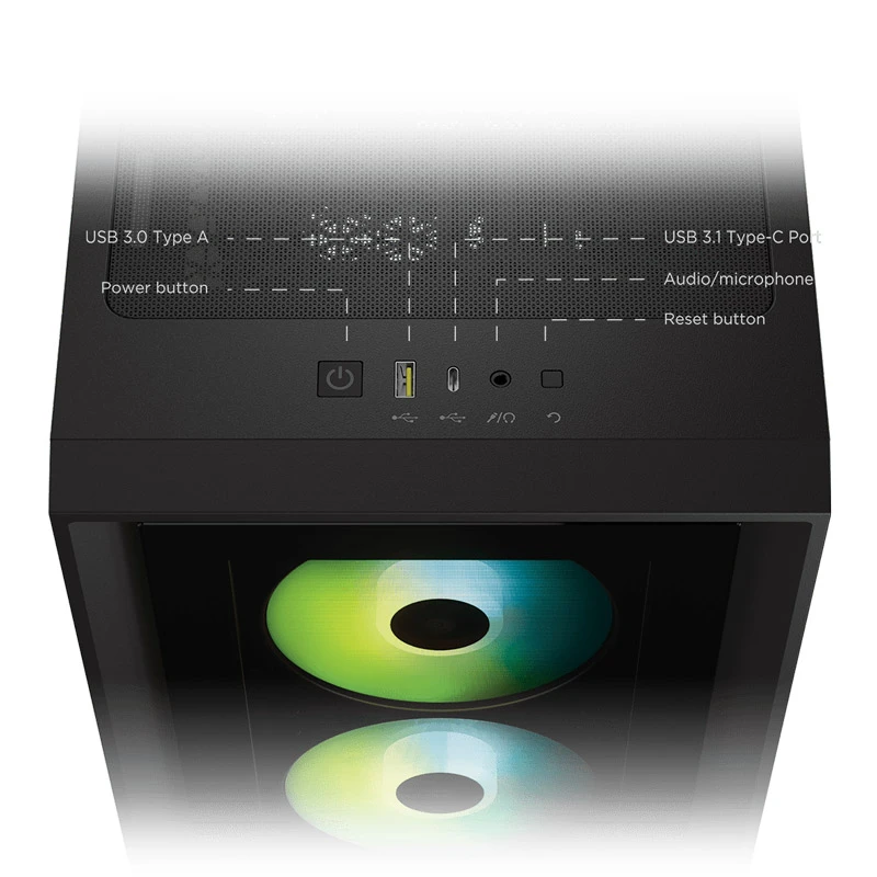 کیس کامپیوتر کورسیر Corsair iCUE 4000X