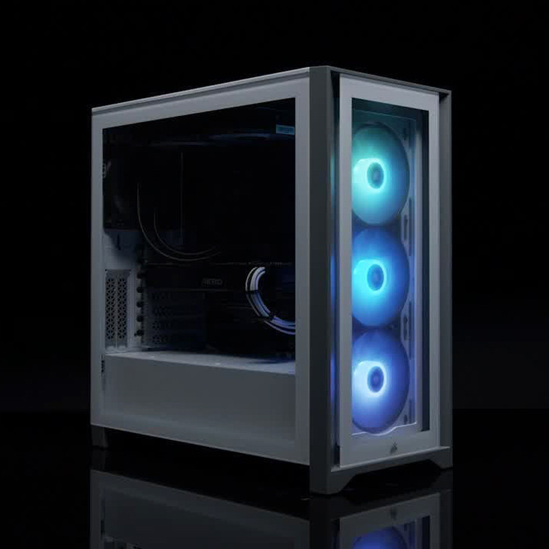 کیس کامپیوتر کورسیر Corsair iCUE 4000X