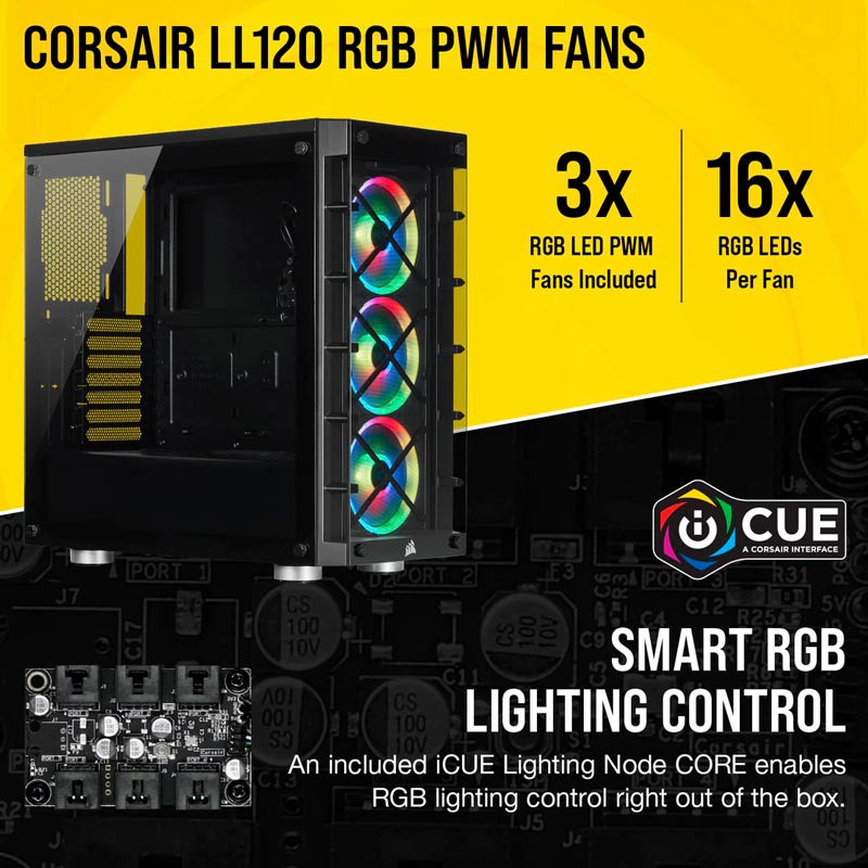 کیس کامپیوتر کورسیر Corsair iCUE 465X