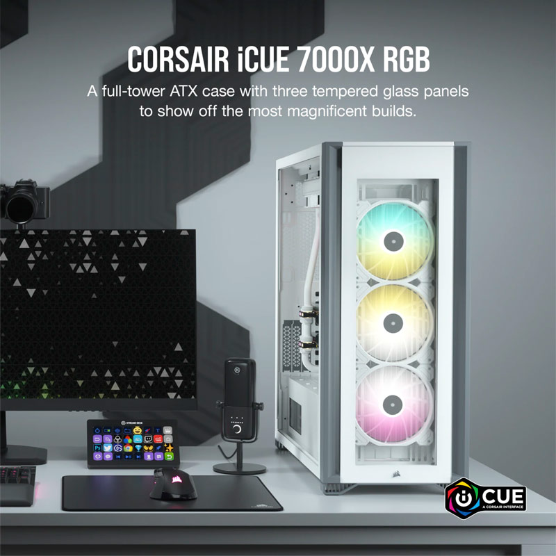 کیس کامپیوتر کورسیر Corsair iCUE 7000X