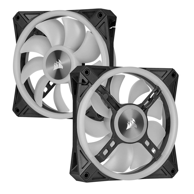 فن کیس کورسیر Corsair iCUE QL120 RGB 12*12 بسته 3 عددی