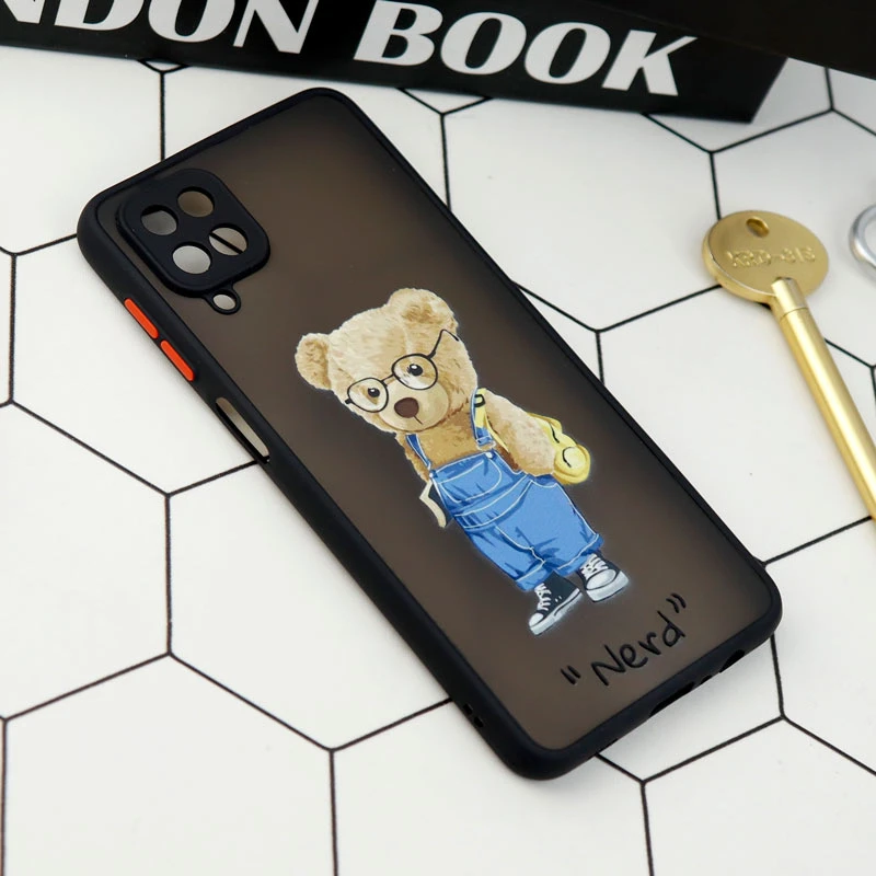 قاب PC مات محافظ لنزدار طرحدار Samsung Galaxy A12