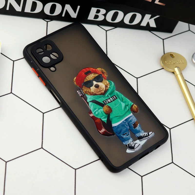 قاب PC مات محافظ لنزدار طرحدار Samsung Galaxy A12