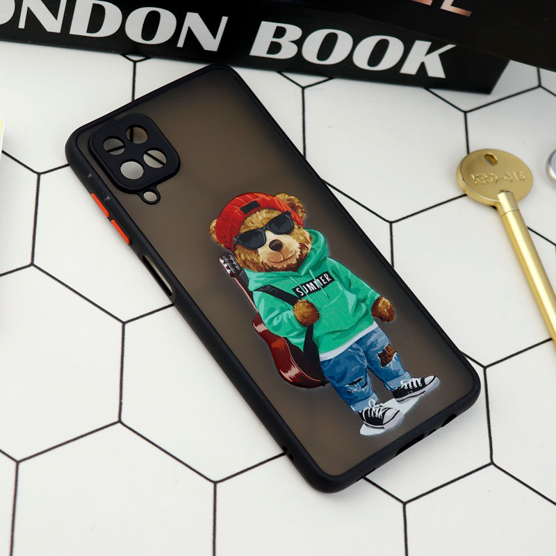 قاب PC مات محافظ لنزدار طرحدار Samsung Galaxy A12