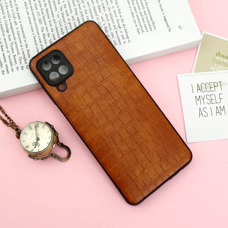 قاب چرمی کروکودیل Samsung Galaxy A12