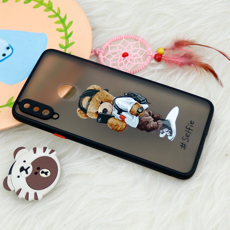 قاب PC مات محافظ لنزدار طرحدار Samsung Galaxy A20s