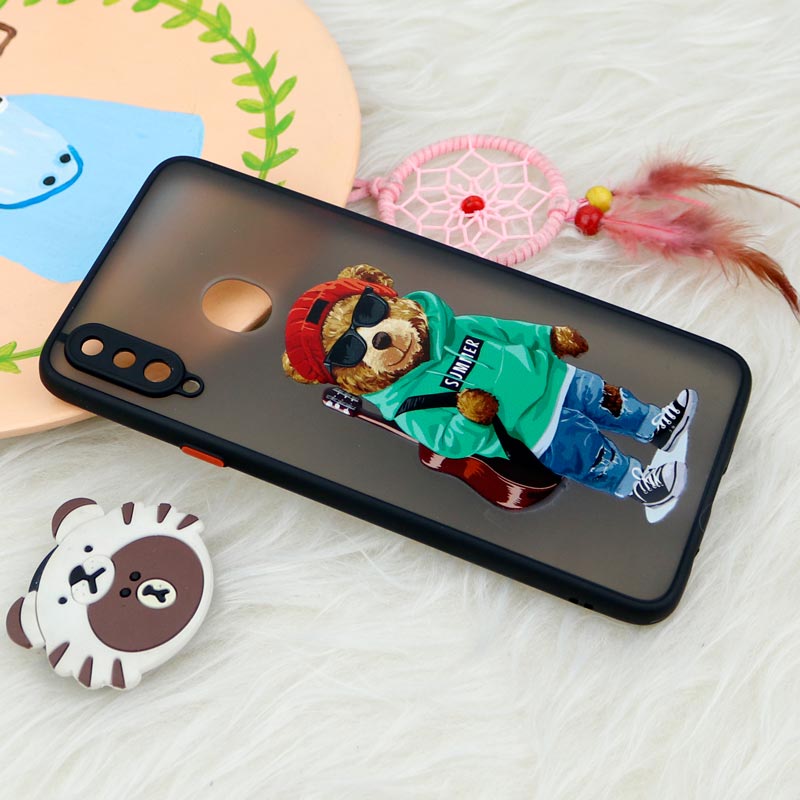 قاب PC مات محافظ لنزدار طرحدار Samsung Galaxy A20s