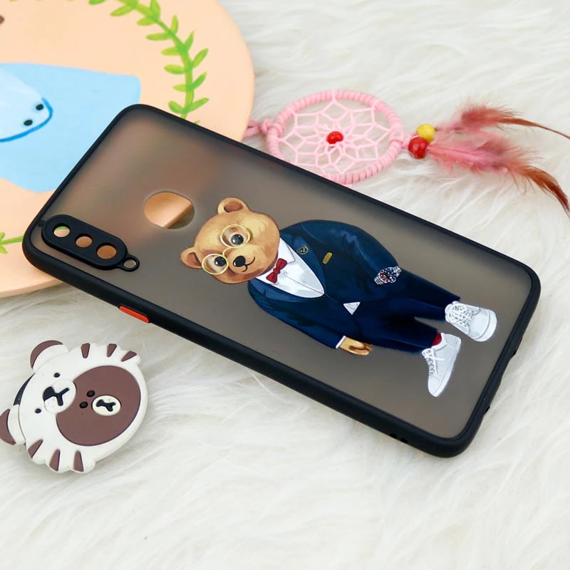 قاب PC مات محافظ لنزدار طرحدار Samsung Galaxy A20s