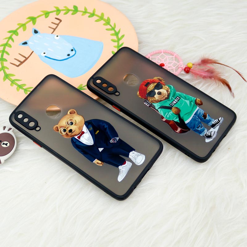 قاب PC مات محافظ لنزدار طرحدار Samsung Galaxy A20s
