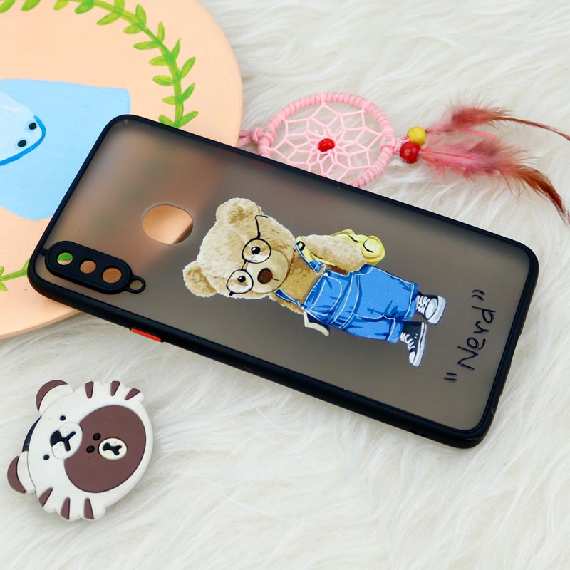 قاب PC مات محافظ لنزدار طرحدار Samsung Galaxy A20s