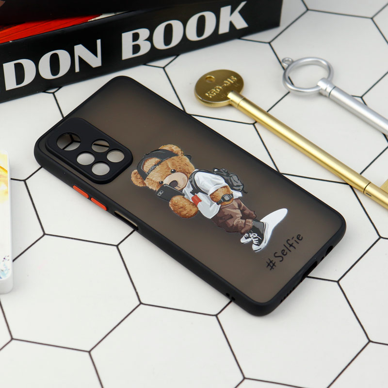 قاب PC مات محافظ لنزدار طرحدار Samsung Galaxy A21s