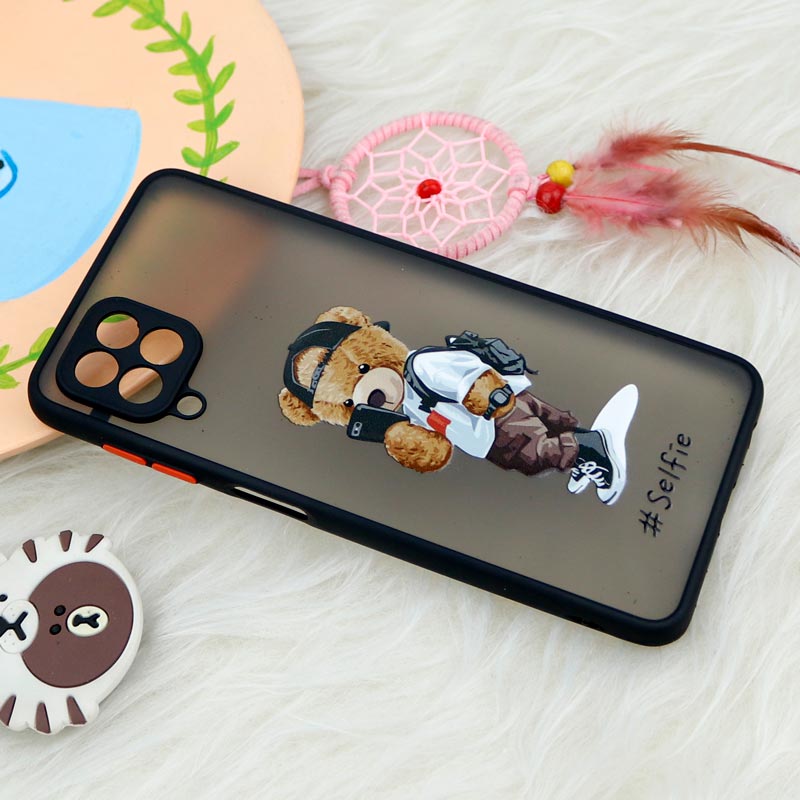 قاب PC مات محافظ لنزدار طرحدار Samsung Galaxy A22 4G