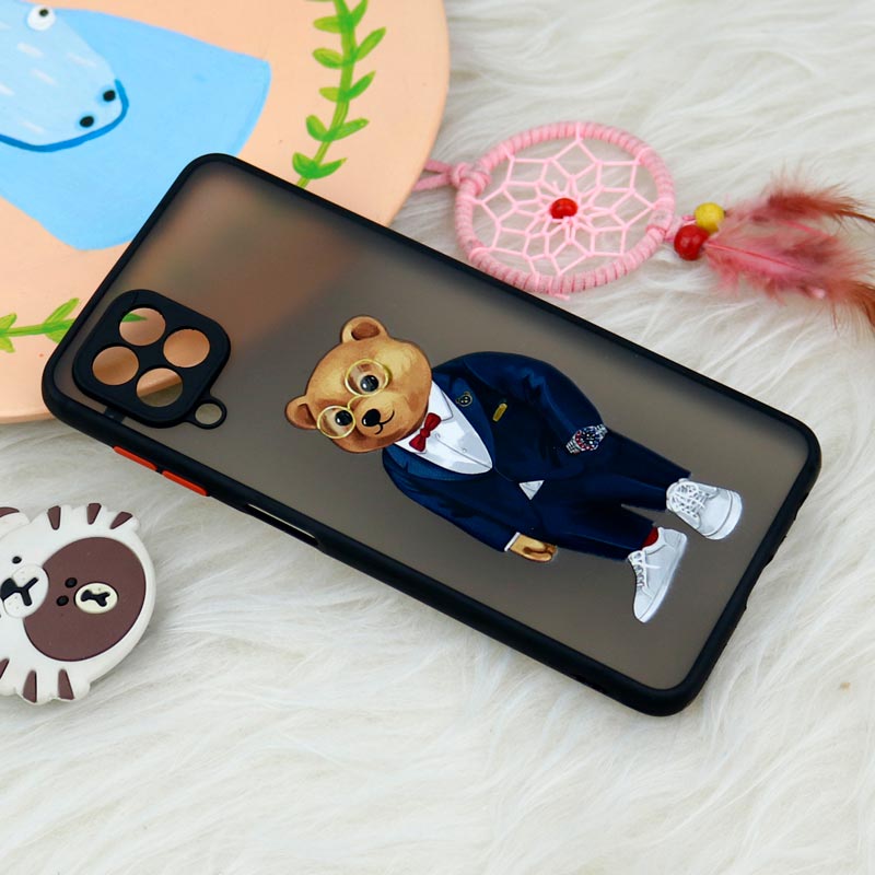 قاب PC مات محافظ لنزدار طرحدار Samsung Galaxy A22 4G