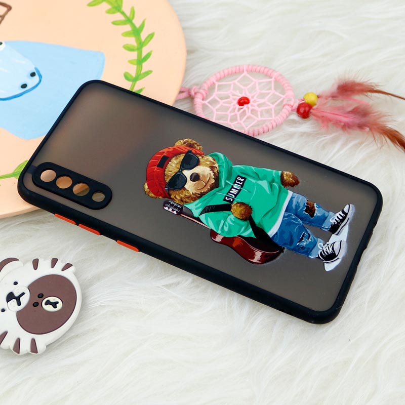 قاب PC مات محافظ لنزدار طرحدار Samsung Galaxy A30s / A50s