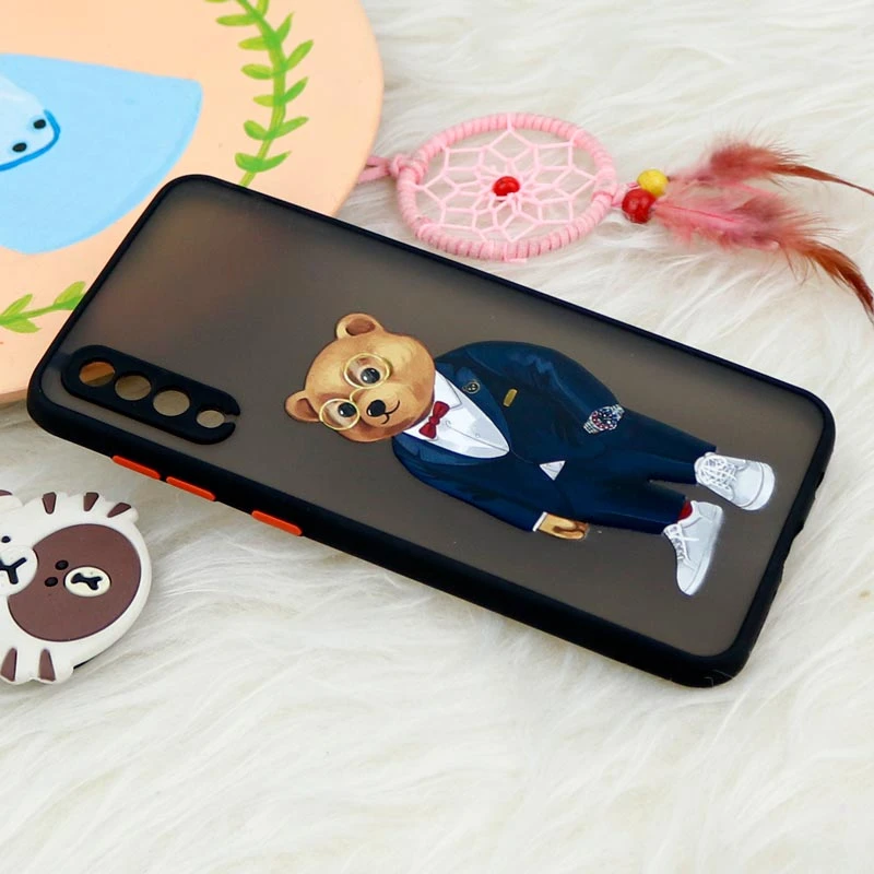 قاب PC مات محافظ لنزدار طرحدار Samsung Galaxy A30s / A50s