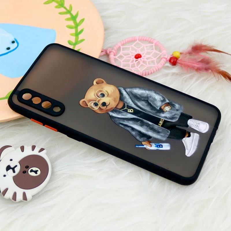 قاب PC مات محافظ لنزدار طرحدار Samsung Galaxy A30s / A50s