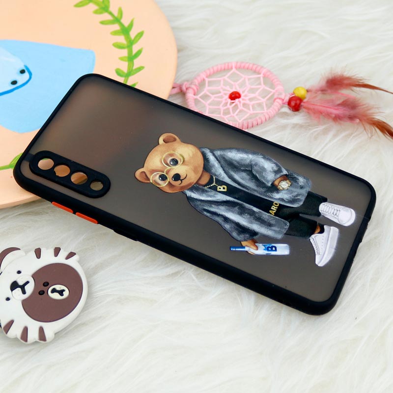 قاب PC مات محافظ لنزدار طرحدار Samsung Galaxy A30s / A50s