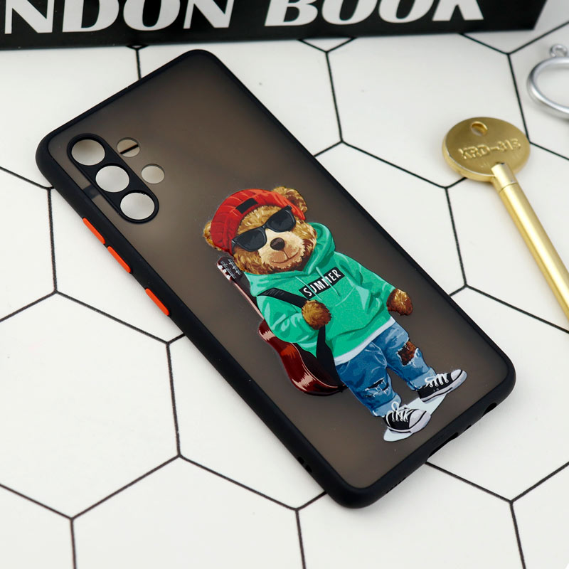 قاب PC مات محافظ لنزدار طرحدار Samsung Galaxy A32 4G